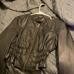 Leather jacket
